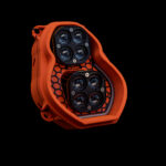 KTM 950 / 990 Adventure LED Headlight Plug & Play | Orange/Black - Image 2