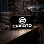 custom LED lightbox logo sign illuminated display 3D printed