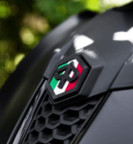 Piaggio badge Italian flag 3D printed scooter emblem Beverly Medley MP3