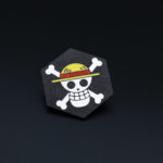 Piaggio badge one piece 3D printed scooter emblem black design Beverly Medley MP3