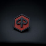 Piaggio badge design red 3D printed scooter emblem Beverly Medley MP3