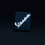 Piaggio badge Vespa style 3D printed scooter emblem classic design Beverly Medley MP3