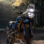 Yamaha Tenere 700 Novsight LED setup with GPS mount and 3D bracket