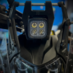 Yamaha Tenere 700 front light upgrade with Denali light and 3D support bracket