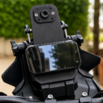 3Dit GPS bracket with AMPS system and Quad Lock adapter installed on CFMOTO 450MT cockpit