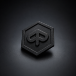Piaggio badge design black 3D printed scooter emblem Beverly Medley MP3