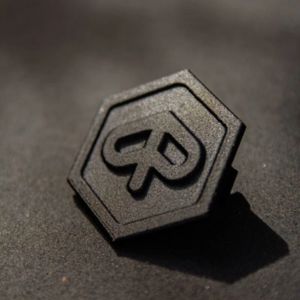 Piaggio badge design black 3D printed scooter emblem Beverly Medley MP3
